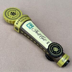 Elevation Beer Co First Cast IPA Beer Tap Handle-Colorado-Brewery-Kegerator-Bar